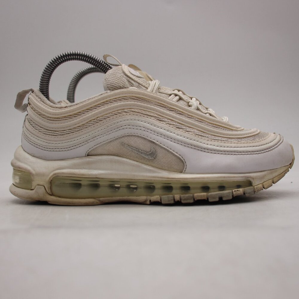 Nike Air Max 97 Women's Size 6.5 Athletic Sneaker Shoe White 921733-100